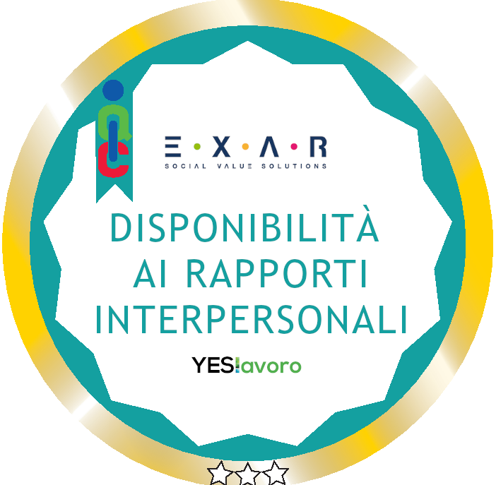 DISPONIBILITÀ AI RAPPORTI INTERPERSONALI 